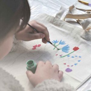 Paint Your Bag Workshop Kinder TONAS Kreativraum