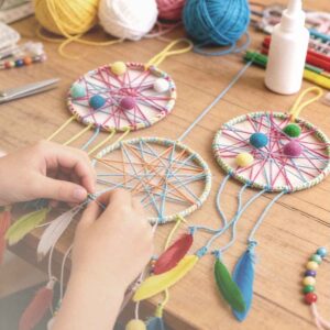 Traumfänger Workshop Kinder - TONAS Kreativraum
