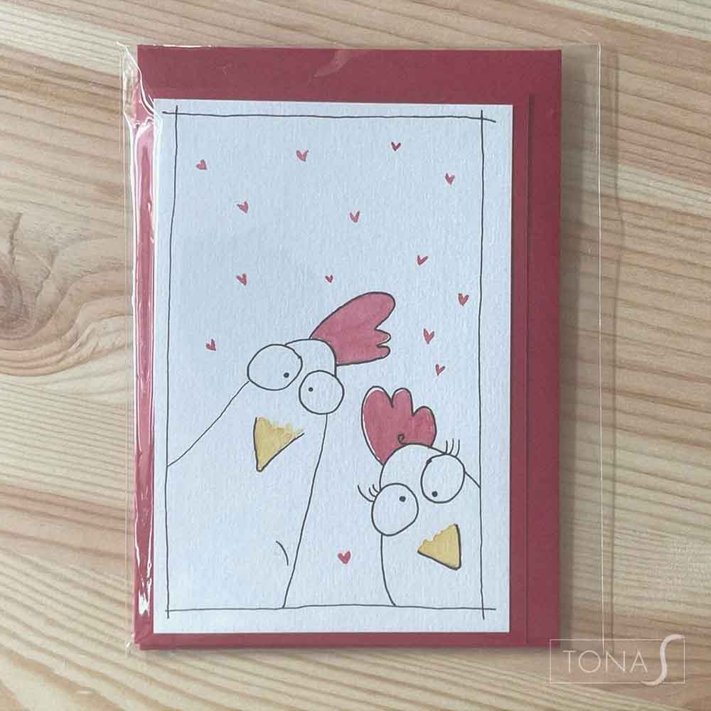 Chicken in Love - Karte 2- TONAS