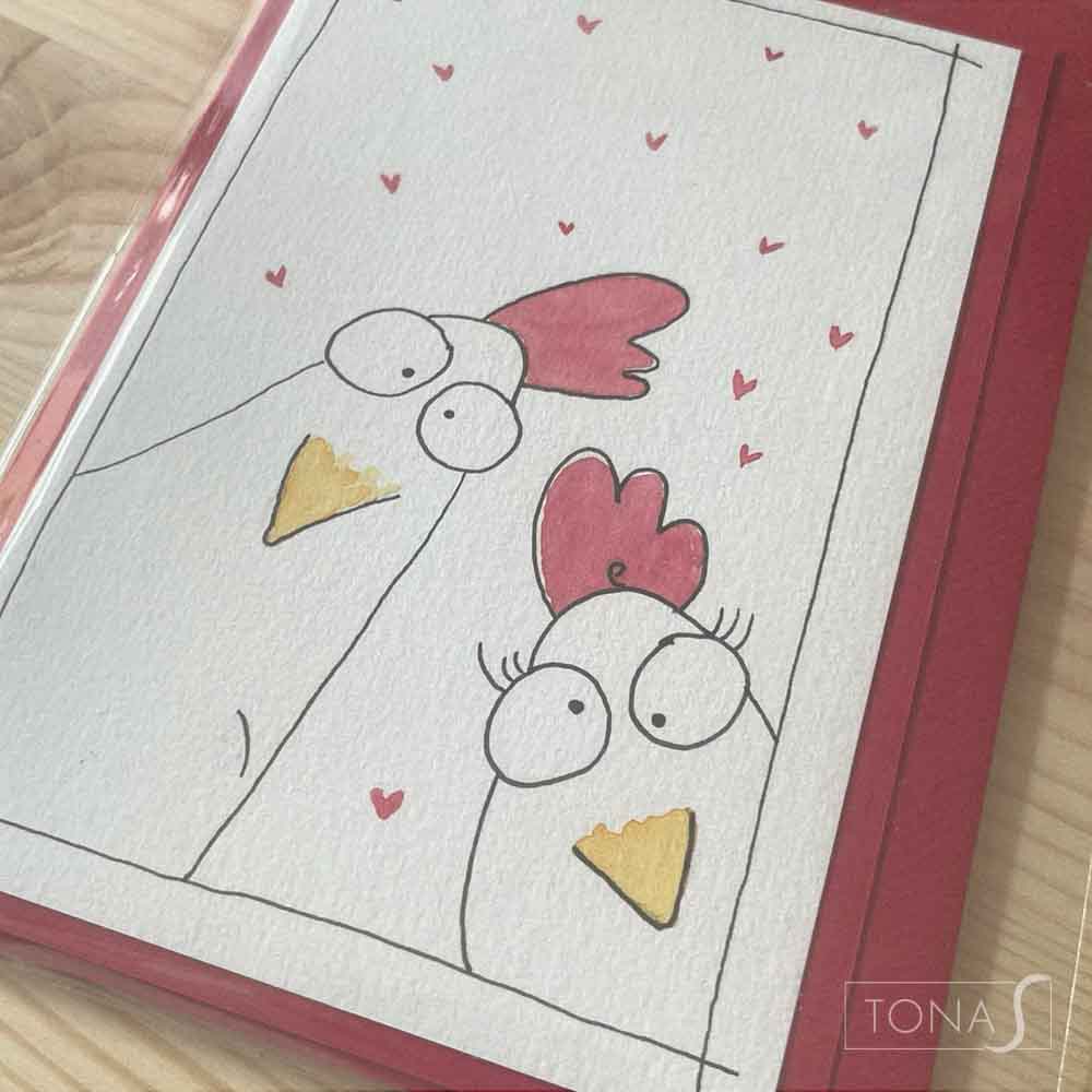 Chicken in Love - Karte - TONAS